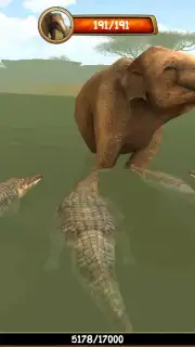 Wild Crocodile Simulator 3D captura 3