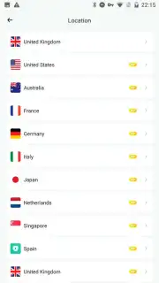 Shield VPN captura 2