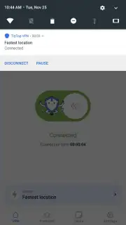 TipTop VPN captura 9