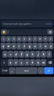 Auto Reply Keyboard captura 1
