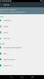 Action Launcher captura 3