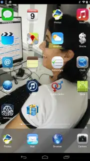 Transparent Screen Launcher captura 1