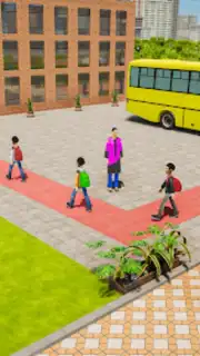 School Bus Driving Games 3D captura 9