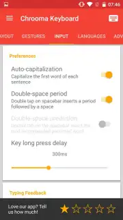 Chrooma Keyboard captura 4