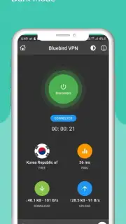 Bluebird VPN captura 1