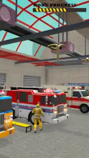 Rescue Fire Truck Simulator 3D captura 2