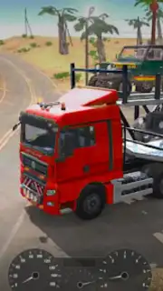 Truck Car Transport Trailer Games captura 4