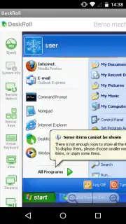 DeskRoll Remote Desktop captura 4