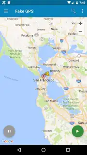 Fake GPS location captura 1