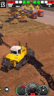 JCB Game Snow Excavator Games captura 2