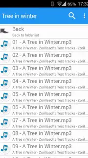 Music Folder Player Free captura 3