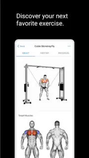 LYFTA: Gym Workout Tracker Log captura 2