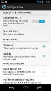 Free Zone - Free WiFi Scanner captura 2