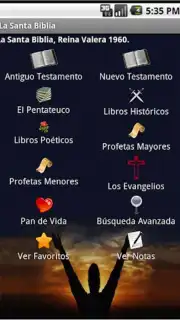 Santa Biblia Reina Valera 1960 captura 2