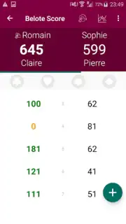 Belote Score captura 8