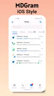 MDGram Messenger captura 3