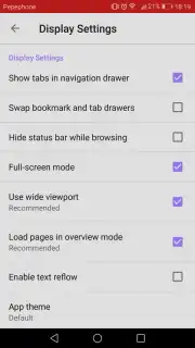 Light Browser captura 4