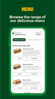 Subway® - Official App captura 4
