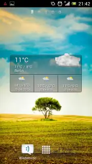 Cute Weather Widget captura 3