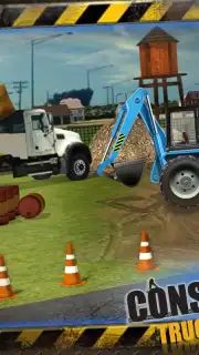Construction Trucker 3D Sim captura 2