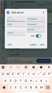 X-plore File Manager captura 2