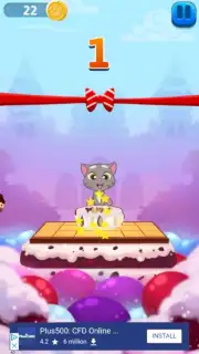 Talking Tom Cake Jump captura 2