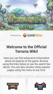 Terraria Wiki captura 5