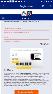 ALDI TALK Registration captura 11
