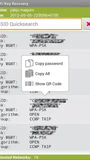 WiFi Key Recovery captura 2