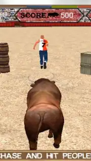 Angry Bull Attack Arena Sim 3D captura 5