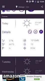 Sasha Weather FREE captura 2