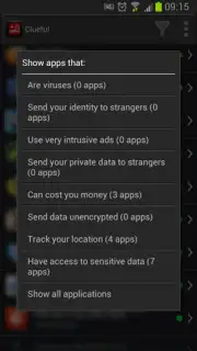 Clueful Privacy Advisor captura 3