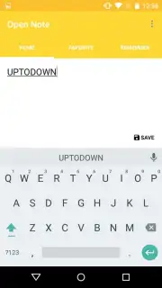 Open Note captura 3
