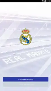 Real Madrid Kika Keyboard captura 5