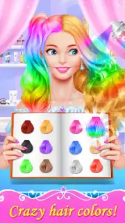 Hair Nail Salon: Makeup Games captura 8