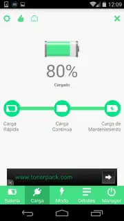 Ahorro de batería HD captura 4