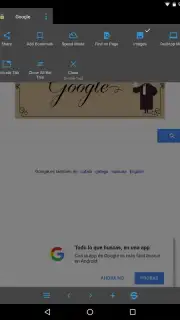Surfy Browser captura 2