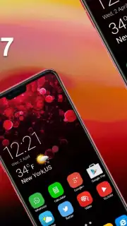 Oppo F7 Launcher - Themes and Wallpapers captura 5