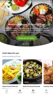 Kitchen+ Airfryer recipes captura 1