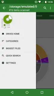 Disk Usage & Storage Analyzer captura 1