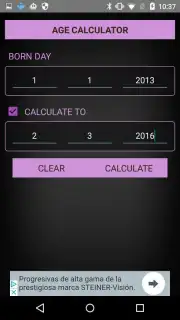 Age Calculator offline pro captura 2