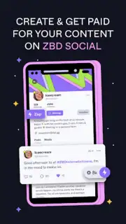 ZBD: Earn Bitcoin Rewards captura 2