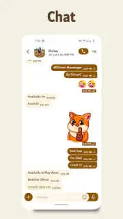 MDGram Messenger captura 4
