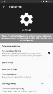 VPN-Faster Pro captura 8