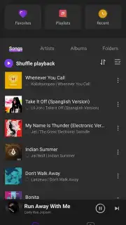 Mi Music captura 3