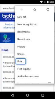 Brother Print Service Plugin captura 4