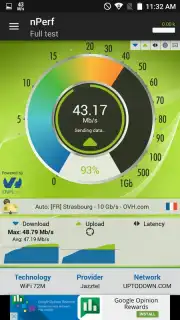 nPerf Speed Test captura 7