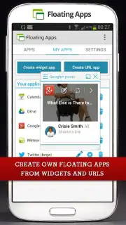 Floating Apps captura 11