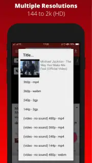 SnobTUBE - Video Audio Downloader captura 10