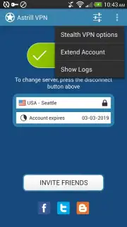 Astrill VPN captura 3